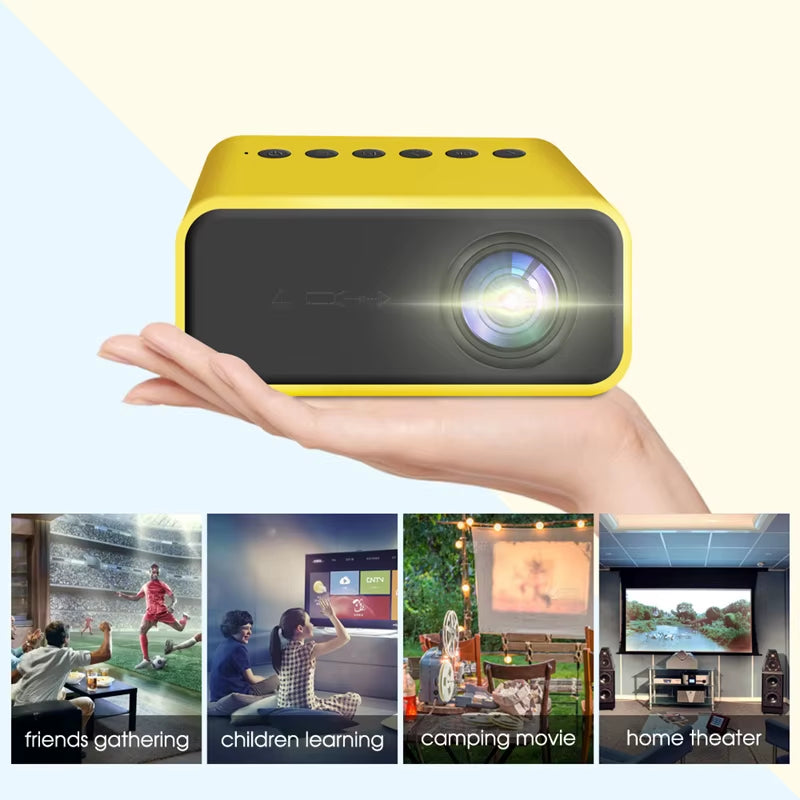 Transform Your Home with the Ultimate Xiaomi Mini Projector - 8K HD, Portable Entertainment for Family Fun!