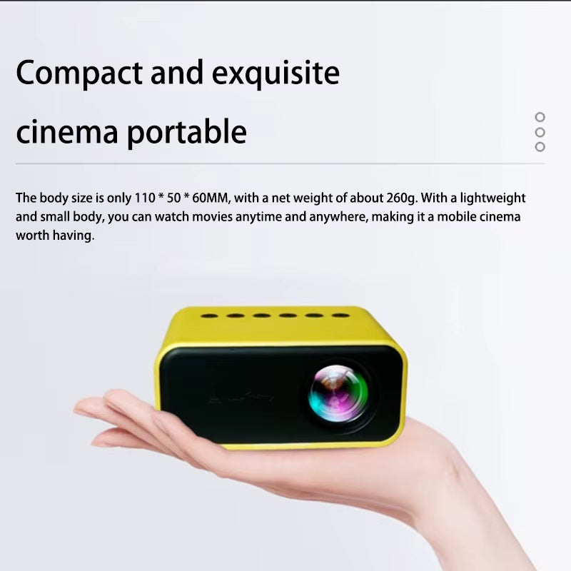 Transform Your Home with the Ultimate Xiaomi Mini Projector - 8K HD, Portable Entertainment for Family Fun!