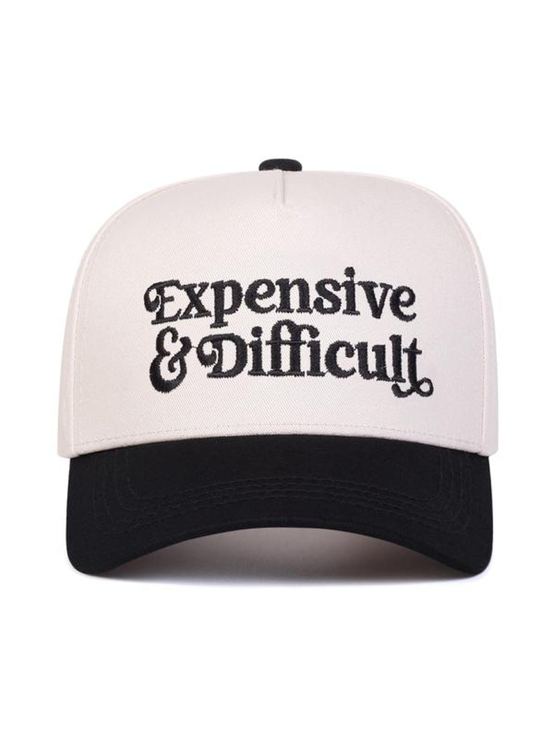 Stylish Letter Embroidery Trucker Hat - Trendy Casual Baseball Cap for Men & Women - Perfect Fashion Accessory for Everyday Wear