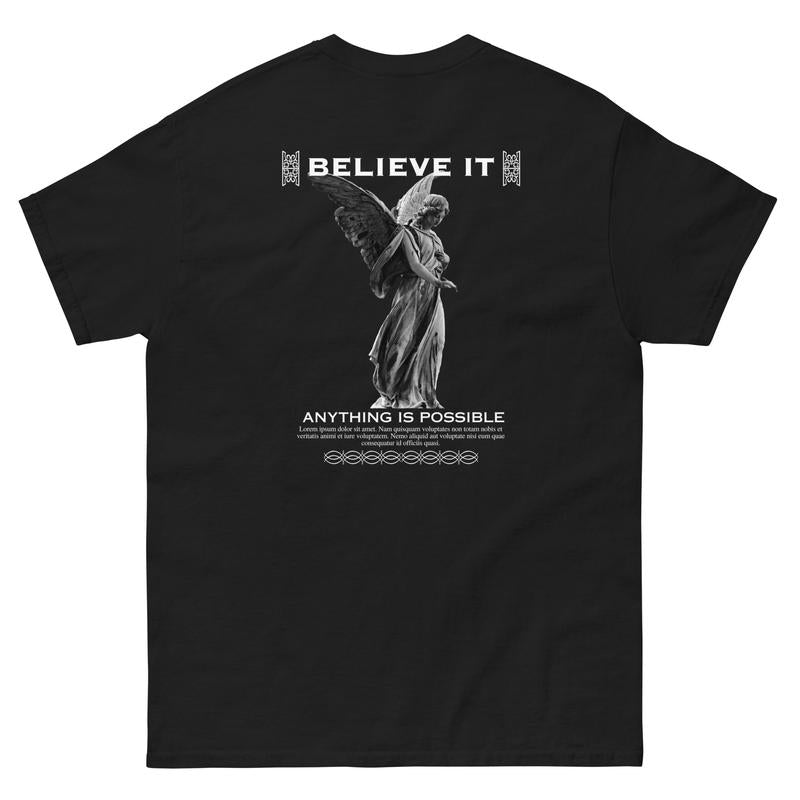 Elevate Your Style with the T-Shirt Angel 1.0 - Premium 100% Cotton Casual Tee