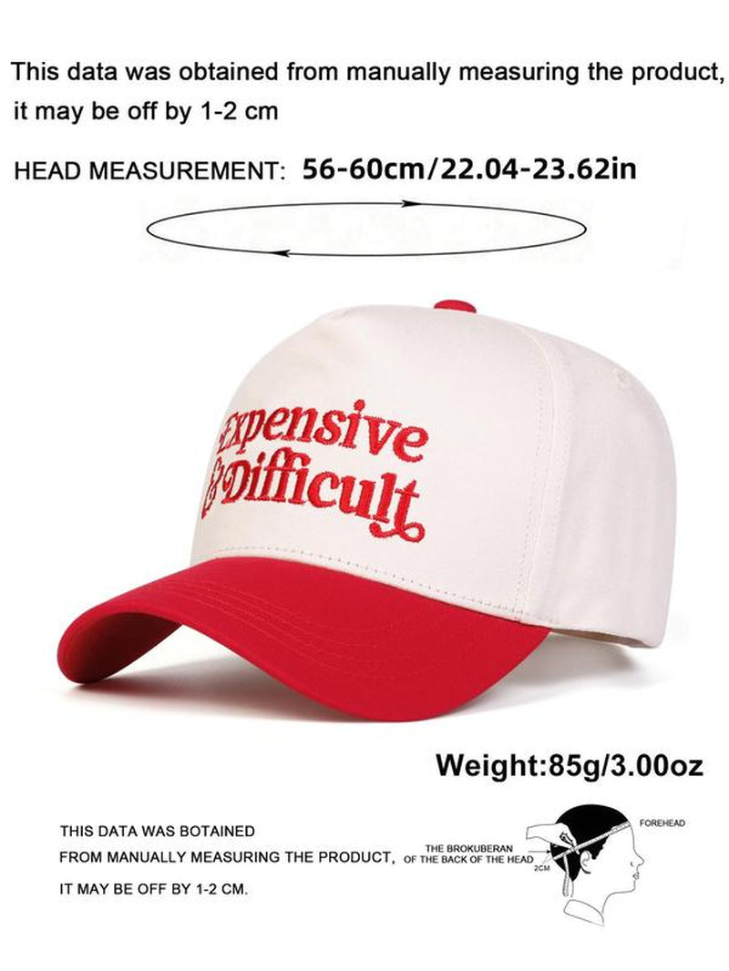 Stylish Letter Embroidery Trucker Hat - Trendy Casual Baseball Cap for Men & Women - Perfect Fashion Accessory for Everyday Wear