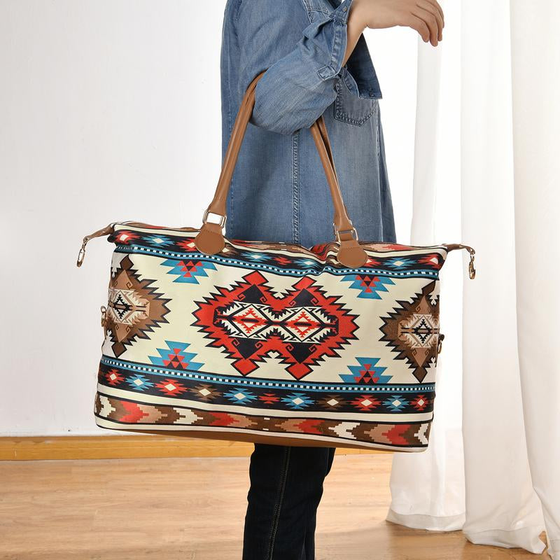 Travel in Style: Extra Large Friends-Inspired Weekender Bag with Adjustable Strap - Waterproof Duffle for Women - Perfect for Getaways, Hospital Stays, and More!