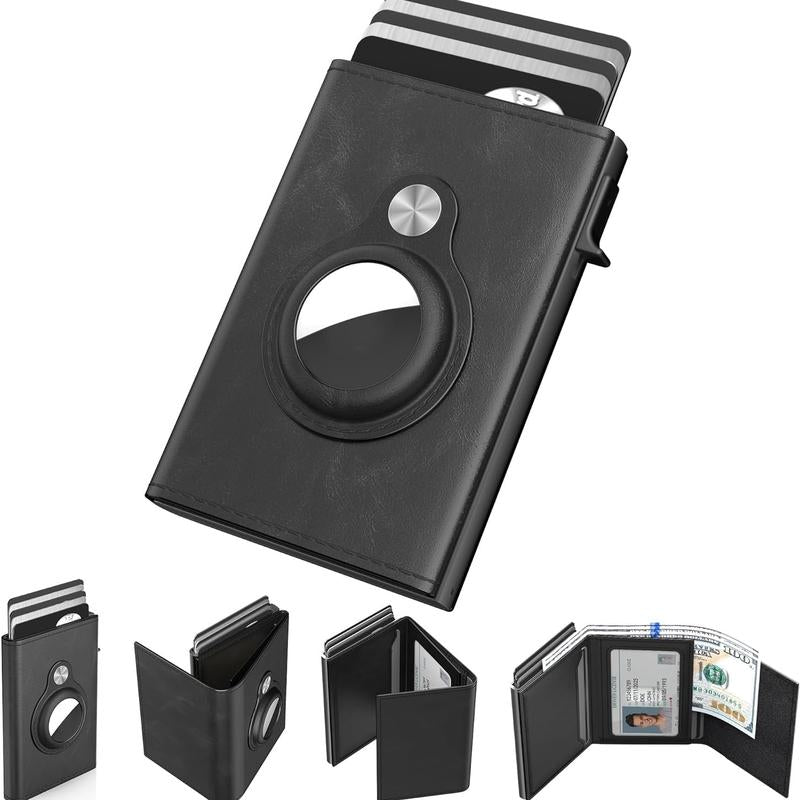 Introducing the Ultimate Mens Wallet: A Sleek, Minimalist Card Holder with Carbon Fiber Technology – Perfect for Everyday Use!