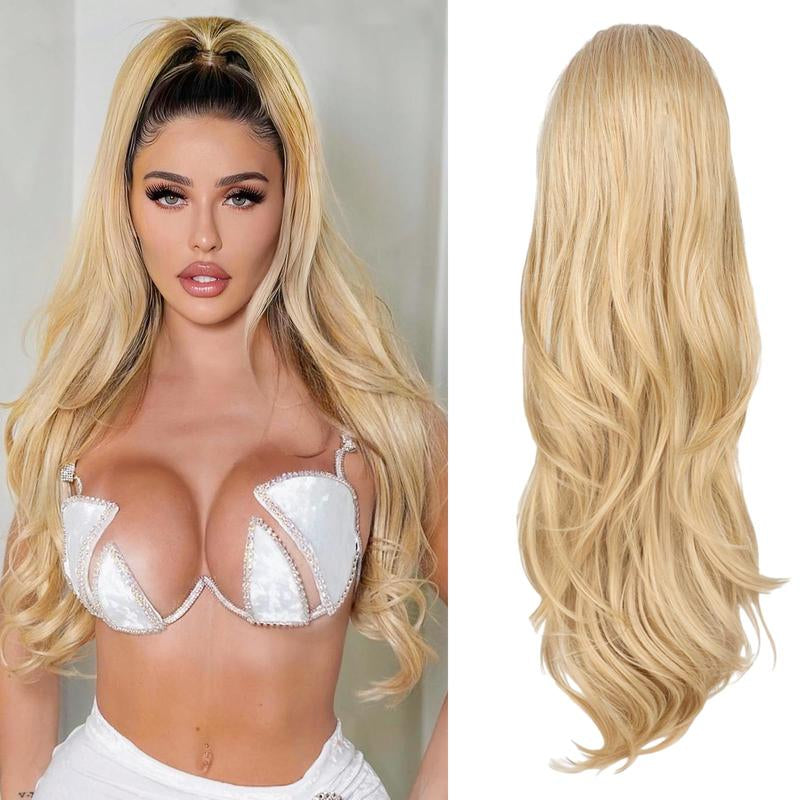 Transform Your Look with AISI HAIR 26 Inch Wavy Drawstring Ponytail Extension - Effortless Glam for Every Occasion